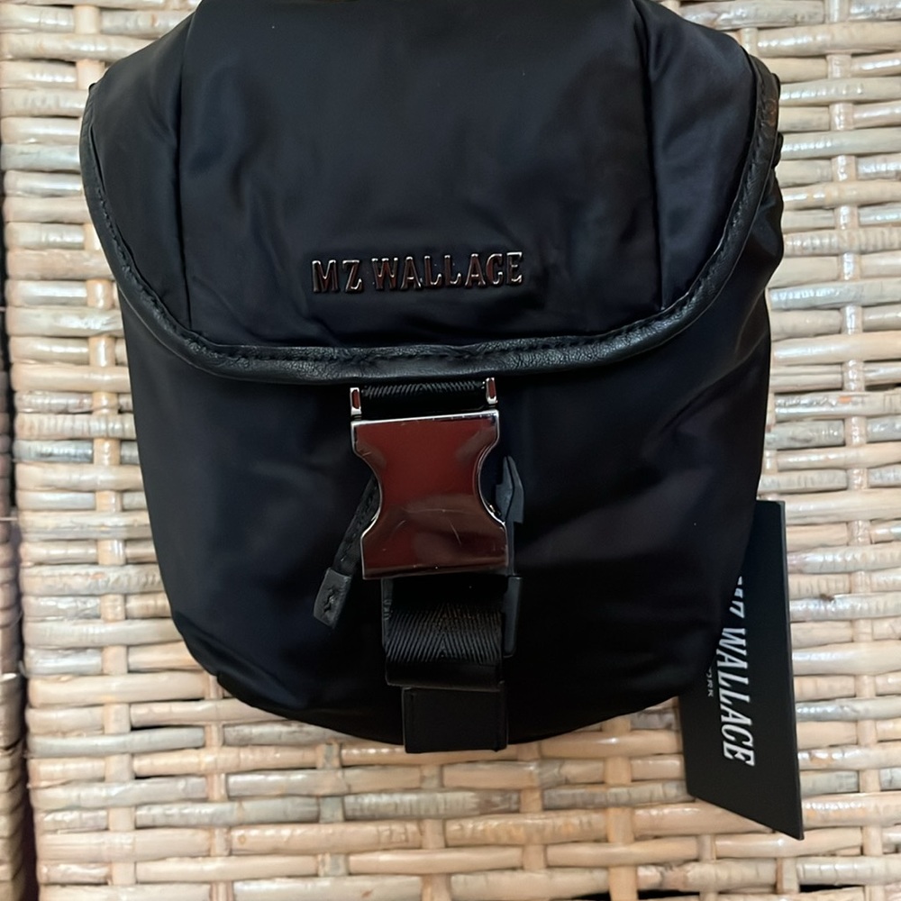 MZ Wallace 🖤 Micro Apex Xbody bag. NWT, NWB. Color Black Rec Air Size XS